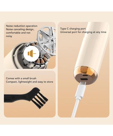 Rechargeable Electric Fabric Shaver - 6 Blade Fuzz Remover & Lint Remover for Clothes - USB Rechargeable Sweater Defuzzer for Home & Travel - Buy Online on GoSupps.com