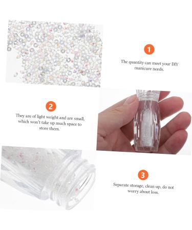 Beatifufu 3 Boxes Nail Art Accessories Nail Bead Accessory Nail Glass Sand Nail Glitter Sequin Nail Crystals Micro Pixie Nail Nails Rhinestones Nail Gem DIY Nail Decor Sequins Resin Shine 3D - Buy Online on GoSupps.com