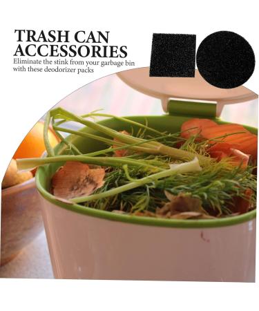 SEWOART 8-Piece Compost Container Odor Filter Pads | Kitchen Trash Can Accessories & Garbage Bin Removers - Buy Online on GoSupps.com