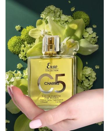 C5 CHARMS EAU DE PARFUM FOR WOMEN 100 ml e 3.4 Fl Oz. Amber Floral fragrance for women. - Buy Online on GoSupps.com