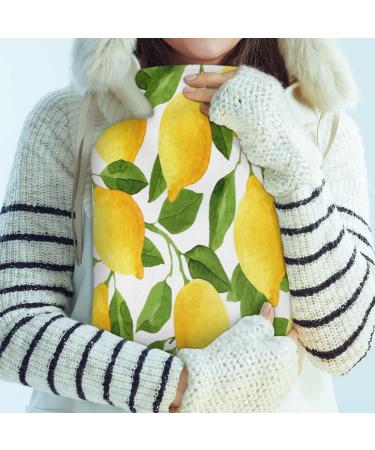 Large 2L Heat Bottle with Amniotic Petals & Fluffy Cover - Cozy Pain Relief for Back Neck & Shoulders - Buy Online on GoSupps.com