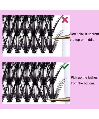 Bettybling 20D 0.07d Mixed Length Individual Cluster Lashes with Lower Lashes - Lightweight & Natural Looking | 12-14-16mm - Buy Online on GoSupps.com