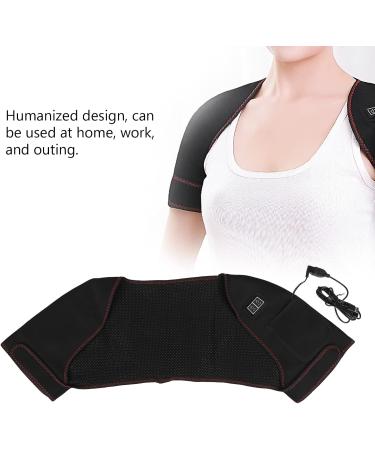 Premium Heated Shoulder Bandage - Adjustable Heat Settings for Pain Relief | Shop Now - Buy Online on GoSupps.com