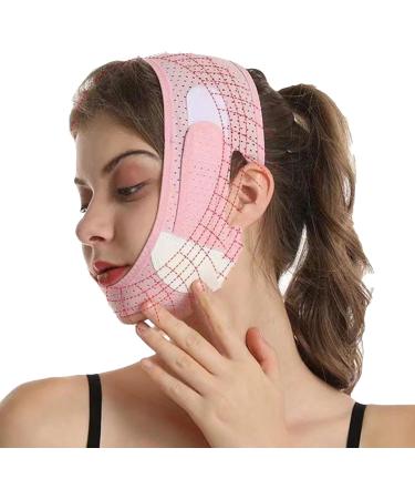 Double Chin Reducer Facial Slimming Strap Double Chin Reducer Face Lifting Belt Chin Strap Facial Slimming Strap V Lines Lifting Belt Breathable For Home Use - Buy Online on GoSupps.com