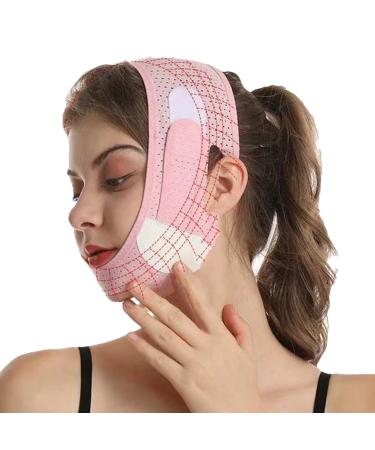 V Lines Lifting Strap - Double Chin Reducer Eliminator Facial Slimming Strap Reusable Belt Face Lifting Belt Double Chin Reducer Eliminator