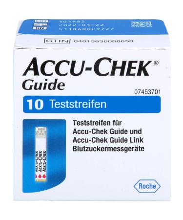 Accu Chek Guide test strips 1x10 st