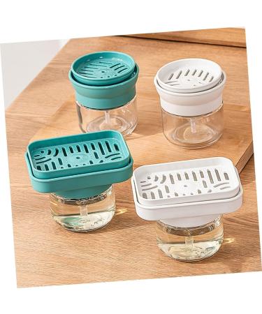 Ciieeo 2pcs Squeeze Bottle Dishwashing Tool Soap Container Household Sink Soap Dispenser Sponge Soap Kitchen Sink Sponge Holder Dishwasher Soap Pod Liquid Soap Necessity Plastic Dish Soap - Buy Online on GoSupps.com