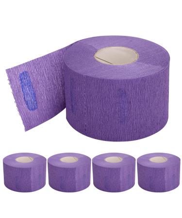 Bandes de cou jetables en papier pour barbier - Fournitures de barbier - Bande de protection en papier extensible pour la coupe de cheveux