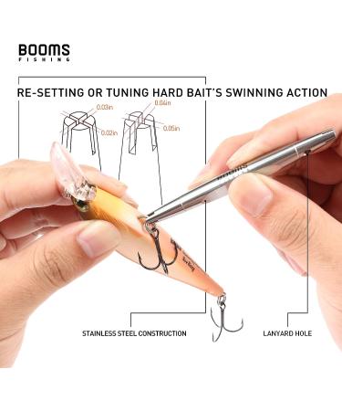 Booms Fishing TK2 5pcs Tool Kit - Stainless Steel Saltwater Fishing Accessories Combo with Split Ring Pliers, Scissor, Hemostat Plier, Tuning Tool, Retractor - Perfect Fishing Gift - Buy Online on GoSupps.com