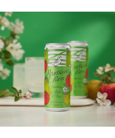 Heartsease Farm Sparkling Apple & Pear 12 x 330ml - Buy Online on GoSupps.com