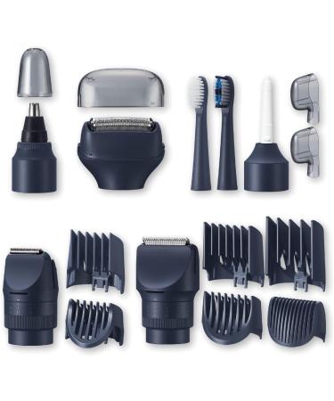 Panasonic Multishape Modular Personal Care System for Men - 5 Attachments: Beard/Hair Trimmer Electric Toothbrush Nose/Ear/Eyebrow Trimmer & More | International Shipping - Buy Online on GoSupps.com