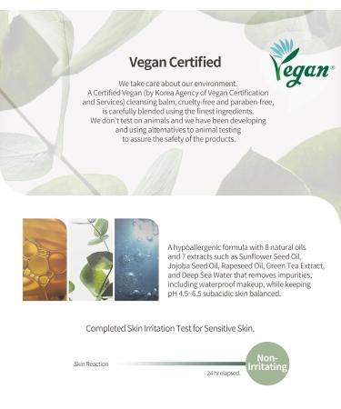 Heart Percent Commas on Life Essential Cleansing Balm Sherbet-Oil-Milk Transforming Makeup Remover Vegan Daily Face Wash Cleanser for All Skin Types 80ml (2.7oz) 2.7 Ounce (Pack of 1) Essential (Full-Size_80ml) - Buy Online on GoSupps.com