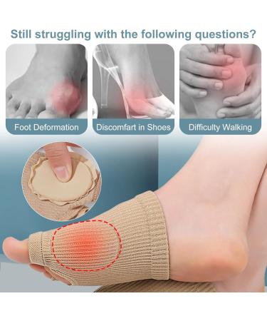 Niceneeded Toe Distance Socks - Padded Protection for Hammer Toes | Comfortable Foot & Toe Support for Overlapping Conditions - Buy Online on GoSupps.com