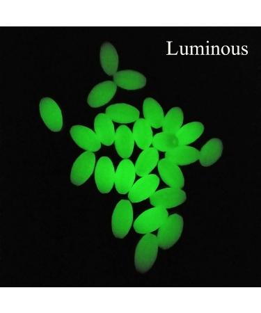 AGOOL Luminous Glow Fishing Beads - 100pcs Green Glow Fish Attractants Eggs - Fishing Rigging Tackle - Buy Online on GoSupps.com
