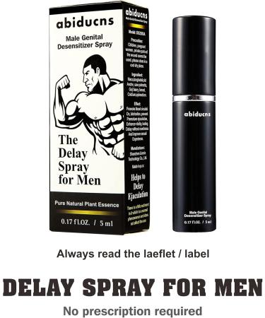 Delay Spray for Men | Extend Time & Enhance Comfort | 0.16 fl oz | 50 Pumps - Shop Now for International Shipping - Buy Online on GoSupps.com