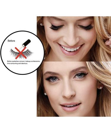 Half Eye No Glue Magnetic Eyelashes - Natural Look, Reusable False Lashes with 2 Magnets & Applicator - 1 Count - Buy Online on GoSupps.com