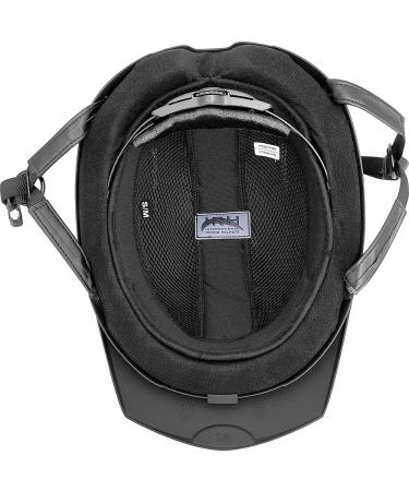 IRH Equi-Pro Matte Black Equestrian Helmet - Medium/Large (6 7/8) | Rear Side Ventilation & Washable | Horseback Riding Safety Gear - Buy Online on GoSupps.com