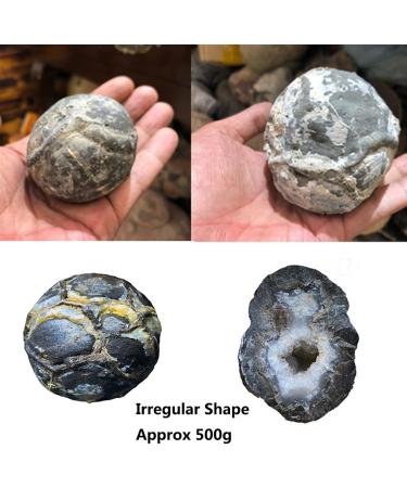 Room Decoration 1PC 450-500g Natural Agate Original Stone Crystals Raw Rough Specimens Jade Gemstones Ornaments Gift - Buy Online on GoSupps.com