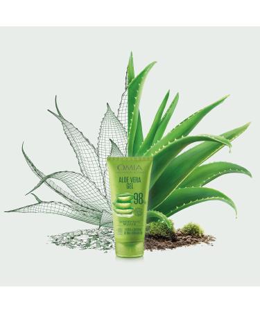 Omia Gel Eco Bio with 98% Aloe Vera from Salento - Hydrating Soothing & Refreshing Gel for Dry Skin - Non-Greasy Formula - Buy Online on GoSupps.com