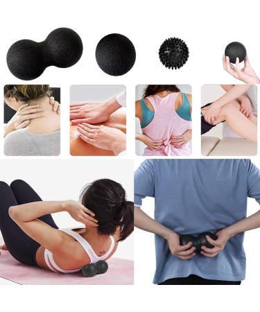 Fascia Ball Set - 3 Series Massage Balls for Effective Self-Massage & Muscle Pain Relief | Trigger Point Tools & Peanut Massage Ball - Buy Online on GoSupps.com