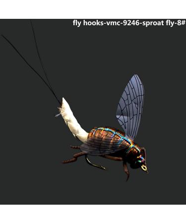 Premium Fly Fishing Flies Set with Box - Nymphs Dry Wet & Streamers - Realistic Black Flies for All Anglers - Buy Online on GoSupps.com