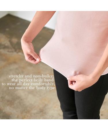 CHARM Thermal Belly Band Haramaki - Men & Women Stomach Warmer Maternal Belt - Navy Blue - Buy Online on GoSupps.com
