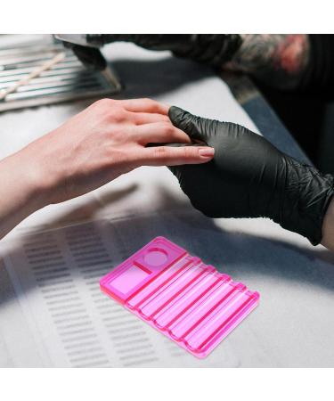 Homoyoyo Palette de Maquillage Rose Fuchsia 5 Compartiments Porte-pinceaux pour Nail Art et Palette de M lange Vernis Ongles Accessoire Professionnel pour Salon de Manucure Rangement - Buy Online on GoSupps.com