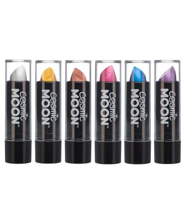 Cosmic Moon - Metallic Lipstick - 5g - For fascinating metallic lips! - Set of 6 colours