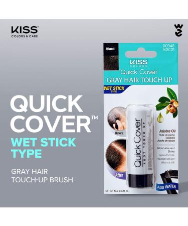 KISS Trucolor Instant Gray Hair Touch Up Stick in Black - KGC01 - Buy Online on GoSupps.com