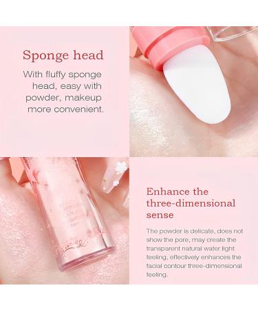 M 3 Colors Skating Powder 3 Colors Waterproof Body Makeup Powder Reusable Three-Dimensional Makeup Powder for Face Girls - Buy Online on GoSupps.com
