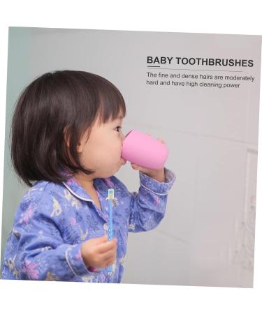 Minkissy 28 STK Extra Soft Toothbrushes for Toddlers - Brightening Tooth Cleaning with Soft Bristles | Durable PP Handle & Product Manual - Buy Online on GoSupps.com
