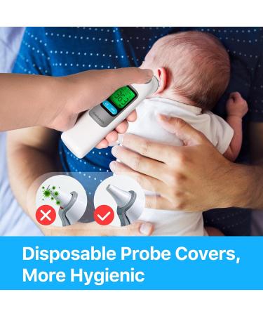 96 Counts Probe Covers Disposable Covers 96 Pcs for Ear Thermometer DET-1015 - Buy Online on GoSupps.com
