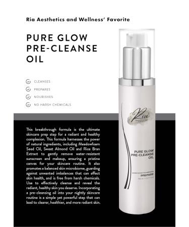 Pure Glow Pre-Cleanse Oil - Deep Cleanse & Nourish for Radiant Skin | Fast International Shipping - Buy Online on GoSupps.com