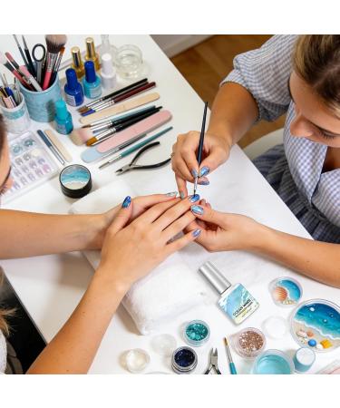  Whnbuij Aqueous gradation gel liquid paint 10 ml bottle. Smooth application even layering layering of transparent coats color control fluorescent design three-dimensional effect. - Buy Online on GoSupps.com