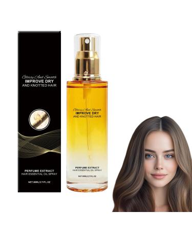 blmcoos Conditioning oil spray for scalp and hair strengthening leavein conditioner soothing scented hair care oil for dry and damaged hair for frizzy and split ends 1