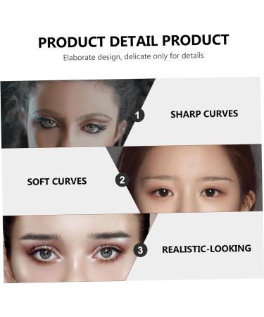 FRCOLOR 30 sheets Waterproof Imitation Tattoos Temporary Brow False Eyebrow Stickers Hair-like D Eyebrows - Buy Online on GoSupps.com