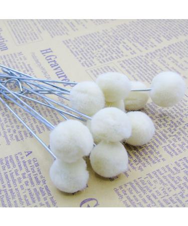 Wool Daubers 50 Pack with Metal Handle for Leather Dyeing - DIY Crafts Tool - Buy Online on GoSupps.com