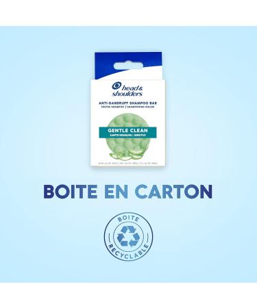 Head & Shoulders Sensitive Anti-Dandruff Solid Shampoo Gentle Cleansing With Aloe Vera 70 g - Buy Online on GoSupps.com