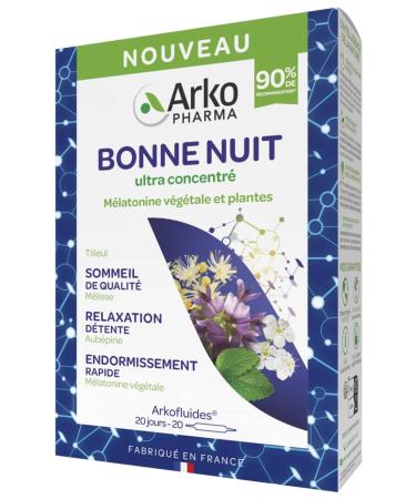 Arkopharma Arkofluide Good Night Ultra Concentrated 20 ampoules x 10 ml