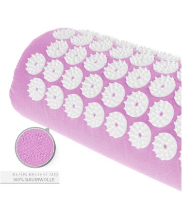 Sport-Tec Acupressure Set: Premium Acupressure Mat & Pillow in Pink - Enhance Relaxation & Wellness - Buy Online on GoSupps.com