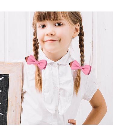Pencil Hair Clip | Back to School Hair Bow Unique Hairgrips Strong Hold Claw Clips School Hair Accessories for First Day of School Pink - Buy Online on GoSupps.com