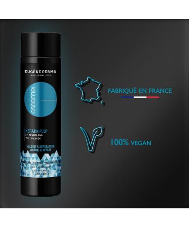 ESSENTIEL EUGENE PERMA Professional Keratin Shampoo Pulp Essential to Give Volume/Repair Fine Hair 250 ml - Buy Online on GoSupps.com