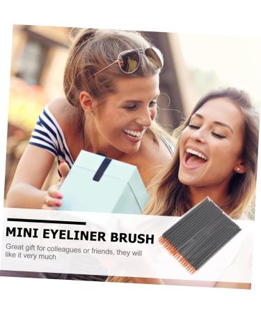 FOYTOKI 200 Pcs Disposable Eyeliner Brush Eyeliner Makeup Makeup Brush Applicator Cosmetic Eye - Buy Online on GoSupps.com