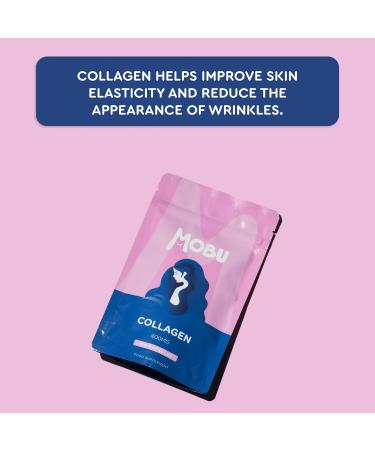 Collagen 400mg 120 Capsules | Hair Skin Joint Health Supplement | Bovine Type 1 Peptides | For Women & Men | MOBU UK - Buy Online on GoSupps.com