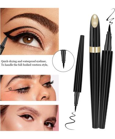 Smudge Proof Liquid Eyeliner - Longwearing Eye Pencil - Ultra Fine Tip No-Skip Liquid Eye Liners For Women Waterproof Long Lasting Quick Dry Eyeliner For Eye & Lip Liner Aezon Eyeliner Black 1g - Buy Online on GoSupps.com