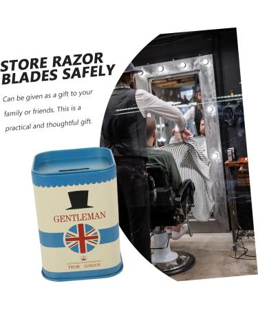 Angoily 5-Stage Blade Storage Box for Safety Razor Blades Secure & Convenient Dispenser for Men | International Shipping Available - Buy Online on GoSupps.com