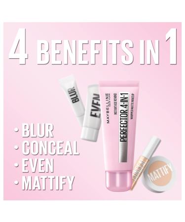 Maybelline Instant Age Rewind 4-In-1 Matte Makeup - Light/Medium - 1 Count - Buy Online on GoSupps.com