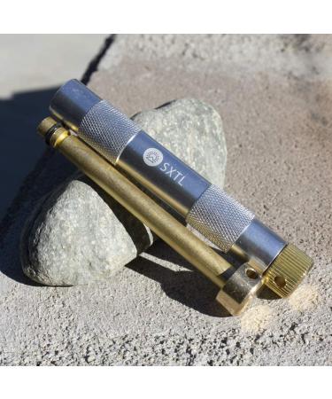 SXTL Fire Piston Kit with Char Cloth and Tinder - Camping Emergency Fire Starter - Buy Online on GoSupps.com