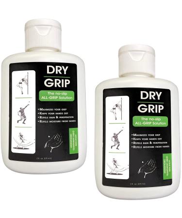 W4W Dry Hands & Pole Grip Solution Transparent Non Sticky Anti-Slip Solution for Pole Dancing Tennis Golf and all Sports - Repels Sweat & Moisture from Hands (2 Pack) 2 Ounce (Pack of 2)