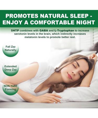 NEVISS Sugar Free L-Theanine Calm Gummies 120 Counts + Sugar Free 5-HTP Gummies 120 Counts - Buy Online on GoSupps.com